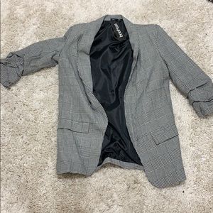3/4 Houndstooth Blazer US 12